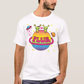 Cute Kawaii Aliens Plur T-Shirt