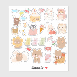 Cute Kawaii Animal Sticker