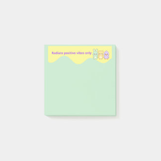 Cute Kawaii Animals Radiate Positive Vibes Post-it Notes