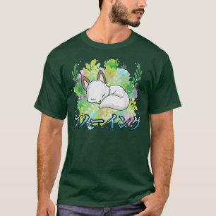 Cute Kawaii Anime Winter FoSnowJapanese Aesthetics T-Shirt