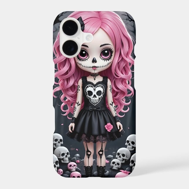 Cute Kawaii Art Character Case-Mate iPhone 17 Case (Back)