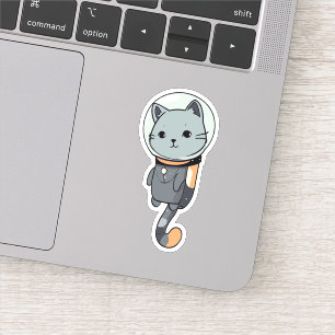 Cute Kawaii Astronaut Kitten
