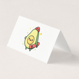 Cute Kawaii Avocado Baby Magnet.
