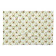 Cute Kawaii Avocado Pattern Funny Food