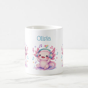 Cute Kawaii Axolotl Coffee Mug