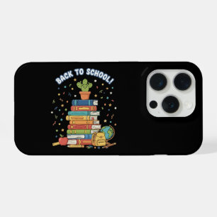 Cute Kawaii Back To School Books iPhone 15 Pro Case