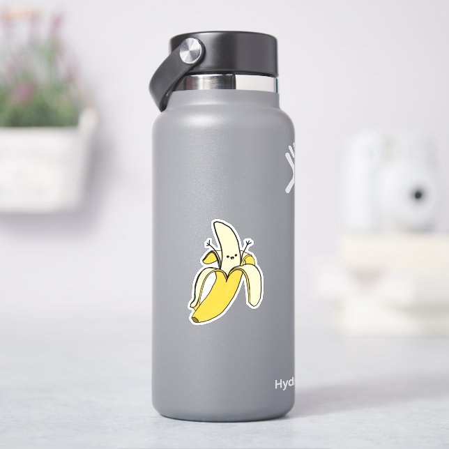 Cute Kawaii Banana (HydroFlask)