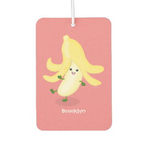 Cute kawaii banana cartoon  car air freshener