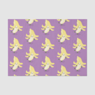 Cute kawaii banana cartoon tissue paper