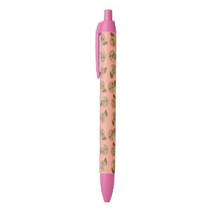 Cute Kawaii Beaver Animal Girls Black Ink Pen