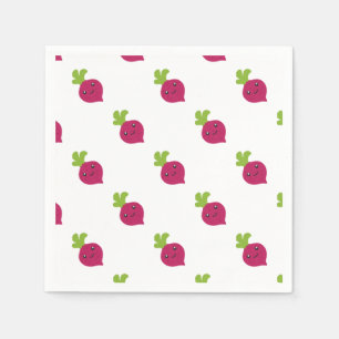 Cute Kawaii Beet Napkin