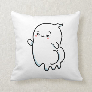Cute Kawaii Bootylicious Ghost Cushion