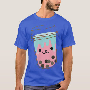 Cute Kawaii Bubble Tea Boba Lovers Gift Idea T-Shirt
