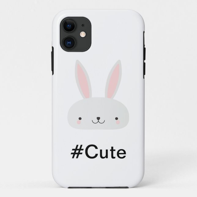 Cute Kawaii Bunny Phone Case (Back)