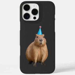 Cute Kawaii Capybara Aesthetic Illustration iPhone 16 Pro Max Case