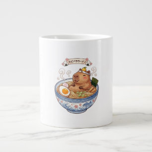 Cute Kawaii Capybara Ramen Bowl Anime Coffee Mug