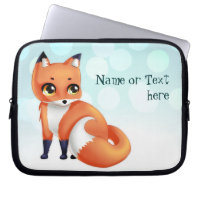Cute Kawaii cartoon fox