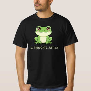 Cute Kawaii Cartoon Frog Lover Cute Little Amphibi T-Shirt