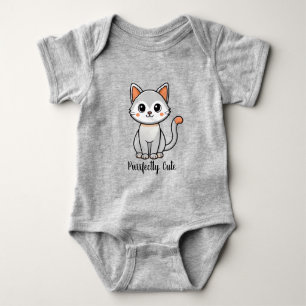 Cute Kawaii Cat Baby - Purrfectly Cute Kitt Bodysuit