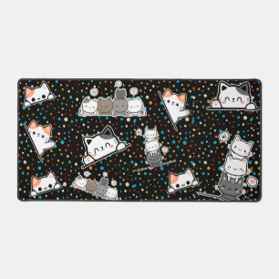 Cute Kawaii Cat Desk Mat