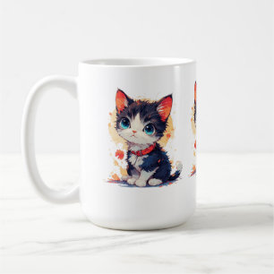 Cute Kawaii Cat for Cat Lovers Mug