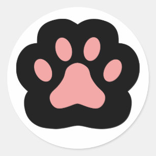 Cute Kawaii Cat Paw Envelope Sealer Sticker