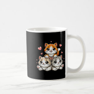 Cute Kawaii Cats Neko Funny Kitten Cat Lover Gift  Coffee Mug