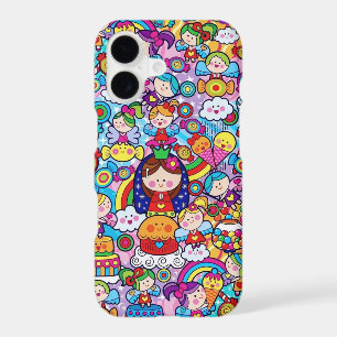 Cute Kawaii Characters Case-Mate iPhone 17 Case