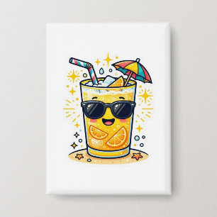 Cute Kawaii Cool Summer Tropical Drink SungSticker