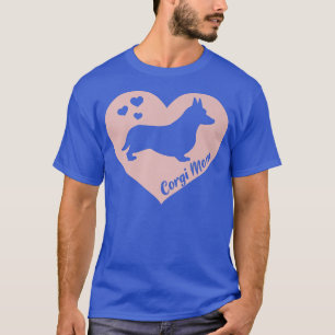 Cute Kawaii Corgi Mum Welsh Corgi Dog Mum Dogs Fun T-Shirt