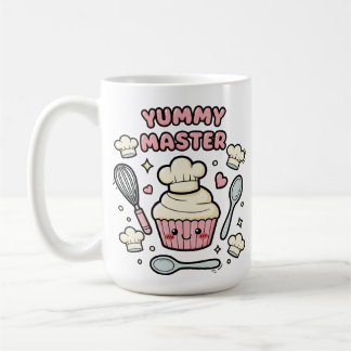 Cute Kawaii Cupcake Chef Mug