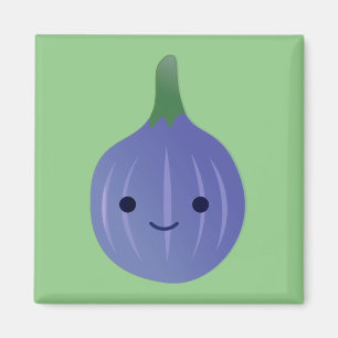 Cute Kawaii Fig Magnet