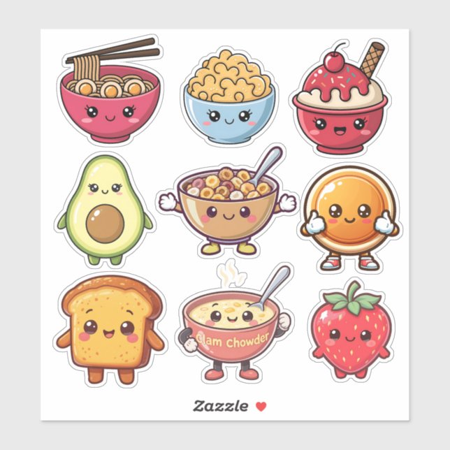 Cute Kawaii Food  (Sheet)
