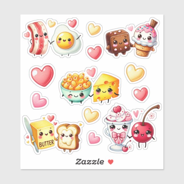 Cute Kawaii Foodie (Sheet)