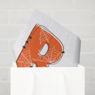 Cute Kawaii Ghost “Boo” Halloween Design Tissue Paper