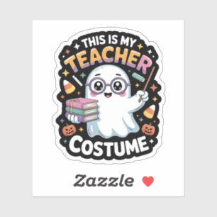Cute Kawaii Ghost Teacher – Funny Halloween Costum