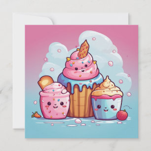 Cute Kawaii Gift Card