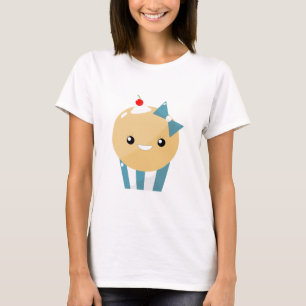 Cute Kawaii Girly Muffin Cupcake T-Shirt