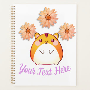 Cute Kawaii Hamster Custom Planner