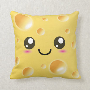 Cute Kawaii Happy Cheese Cushion