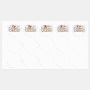 Cute Kawaii Happy Wedding Couple Animals Pastel Pi
