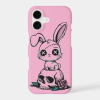Cute Kawaii Horror Bunny iPhone 17 Case