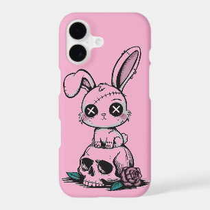 Cute Kawaii Horror Bunny iPhone 17 Case