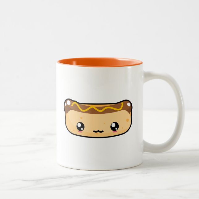 Cute Kawaii Hot Dog Mug (Right)