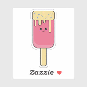 Cute Kawaii Ice Cream Ice Lolly