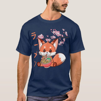Cute Kawaii Japanese Anime Fo Eat Ramen Noodles Fo T-Shirt