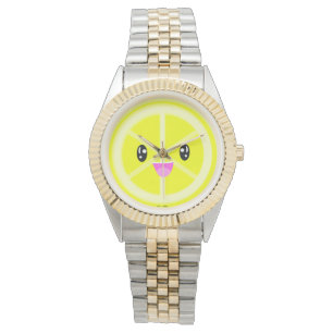Cute kawaii lemon citrus fruit lemonade lover food watch