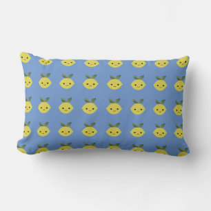 Cute Kawaii Lemon Lumbar Cushion