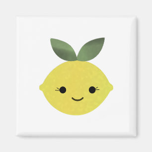 Cute Kawaii Lemon Magnet
