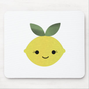 Cute Kawaii Lemon Mouse Pad